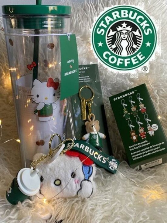 Starbucks 2025 Hello Kitty Holiday Bundle NWT - Picture 3 of 14